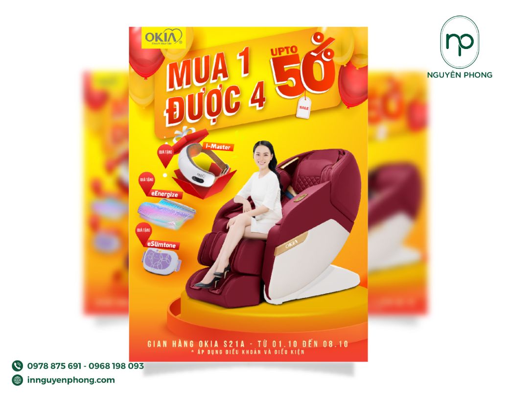 mẫu tờ rơi điện máy khuyến mãi